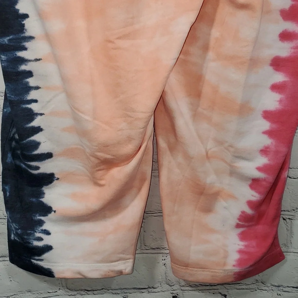 LANE BRYANT LIVI ACTIVE Sweatpant Drawstring Capri Tie Dye Size 22/24 NWT - Picture 12 of 14